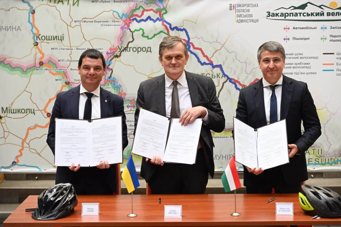 Закарпаття та угорський комітат Саболч-Сатмар-Берег об'єднують зусилля для розвитку велотуризму2